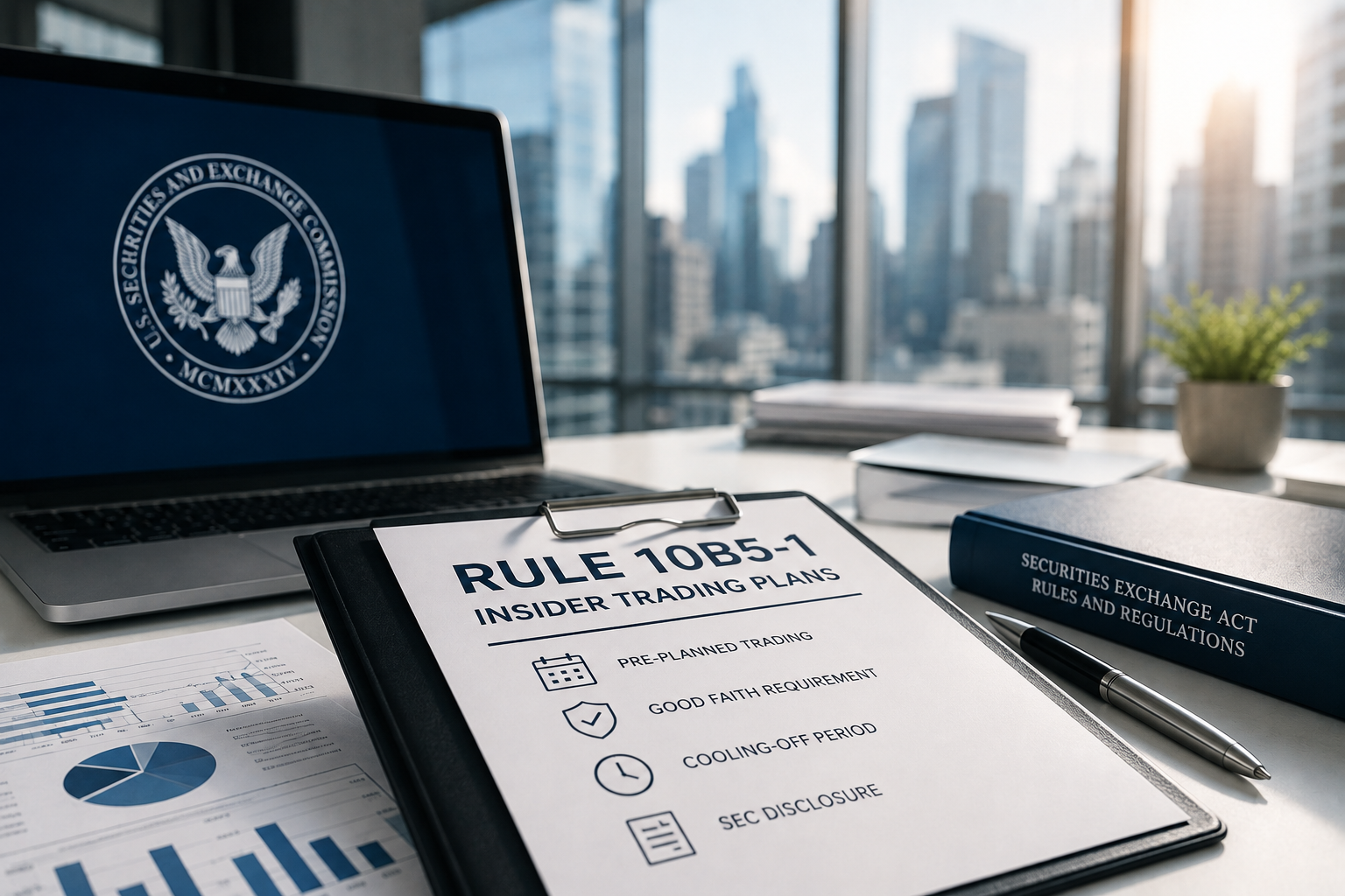 Rule 10b5-1 insider trading plans and SEC regulations